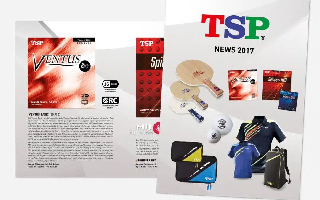 TSP Neuheitenflyer 2017