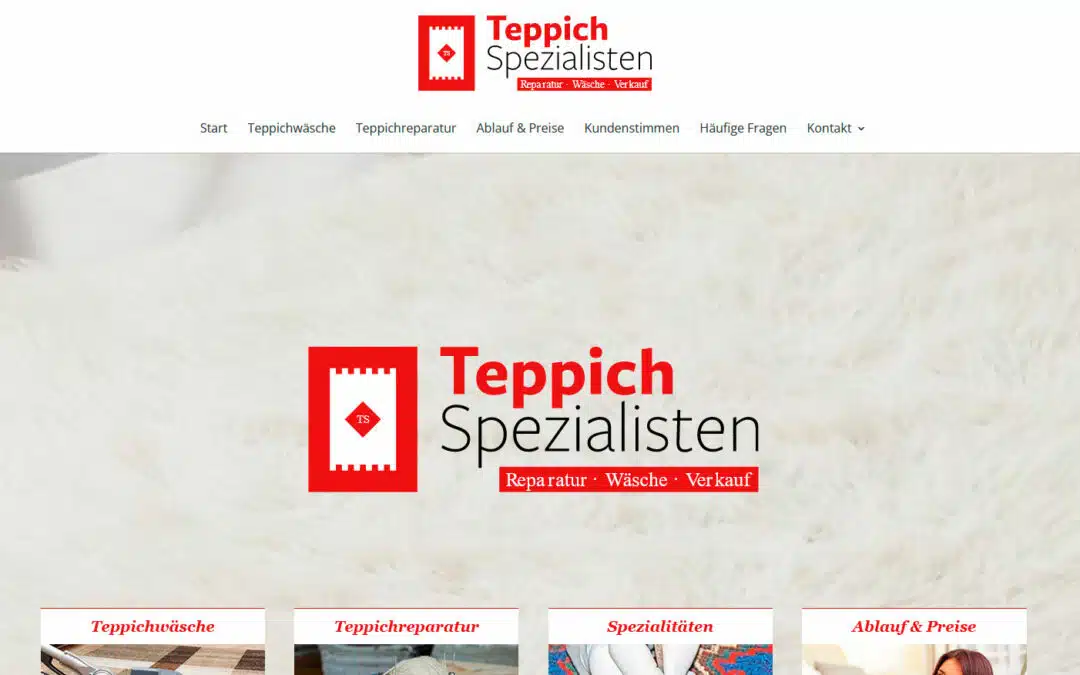Website TeppichSpezialisten.de