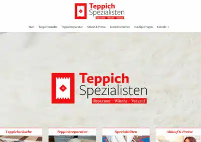 Website TeppichSpezialisten.de